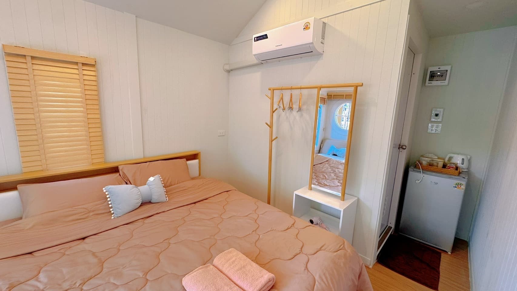 ห้องนอนสไตล์นอร์ดิก มุม 1